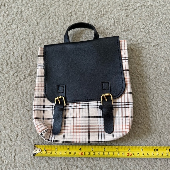 Kids Mini Backpack Bundle Strawberry Plaid White Fruity - Picture 13 of 15